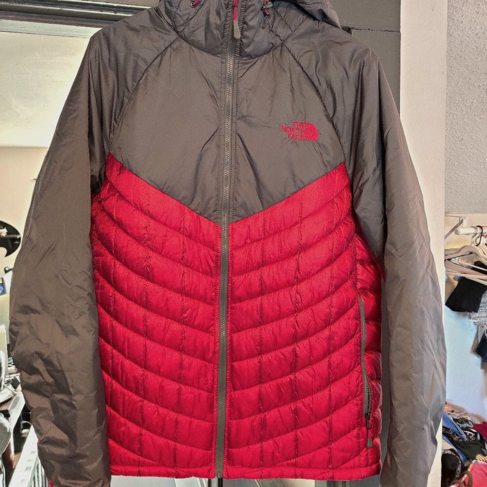 Men's Medium The North Face Down Hooded Jacket